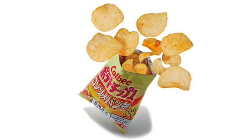 色鉛筆画 ポテトチップス 原画色鉛筆で描くリアルなポテトチップスの描き方解説