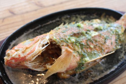 ☆今が旬のグルクン☆沖縄県那覇市松山の沖縄料理と海鮮居酒屋「平家亭」