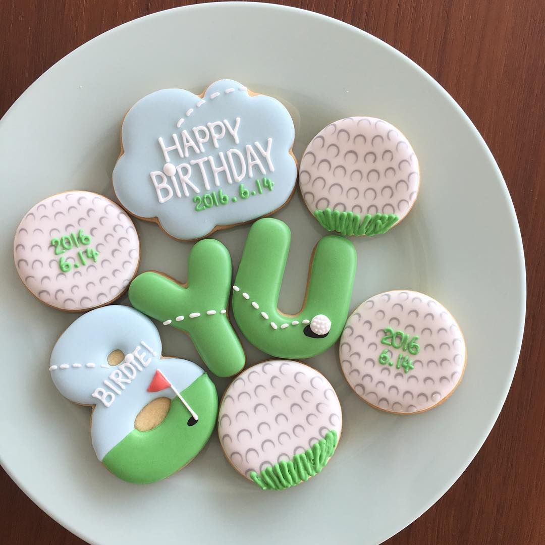 ゴルフ好きな方へ✨ 還暦お祝いクッキー⛳️ ありがとうございました🙇‍♀️アイシングクッキーオーダーアイシングクッキーにじいろクッキーアイシングクッキーオーダープチギフトお誕生日バースデーケーキサプライズプレゼントクッキー子育て