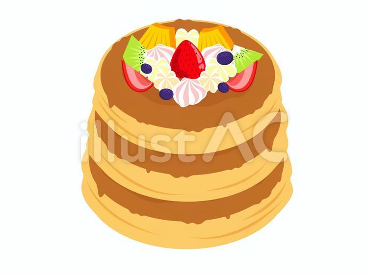 かわいいくまとパンケーキのイラスト素材82084451- PIXTA