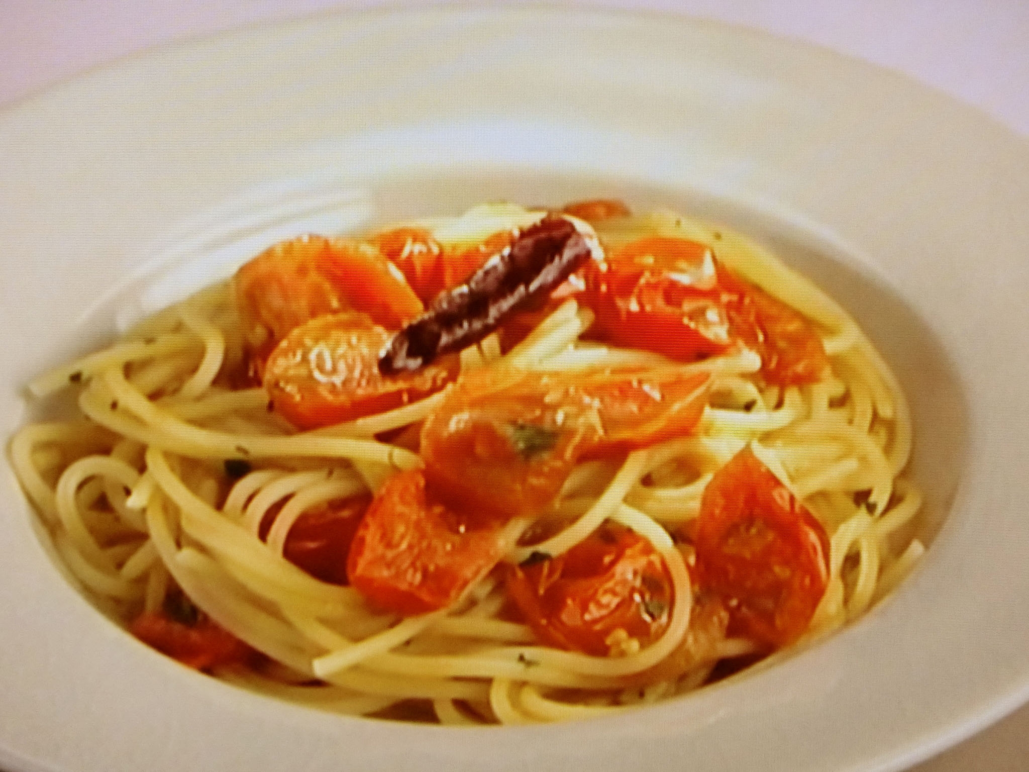 ゆず胡椒でいつものナポリタンがオシャレなアラビアータに♪