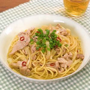 簡単☆にんにくなし！中華風スパゲッティ