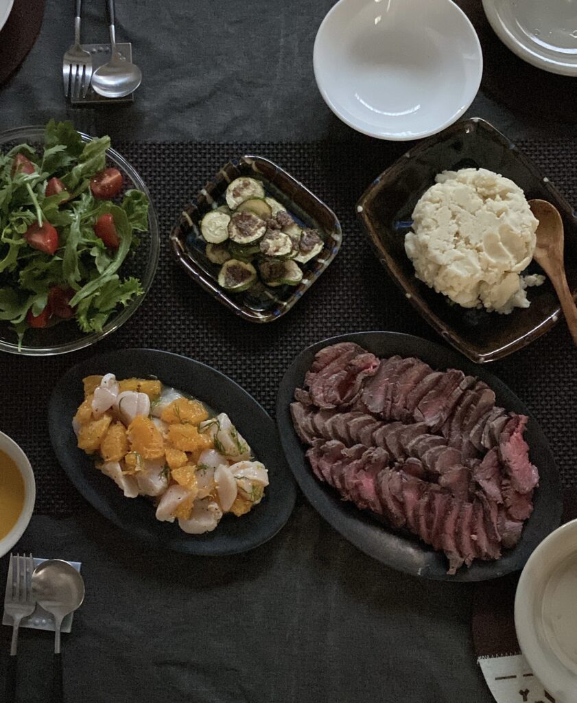 旦那の誕生日にサプライズ料理 おしゃれなディナーコースレシピ - もちの自由気ままライフ