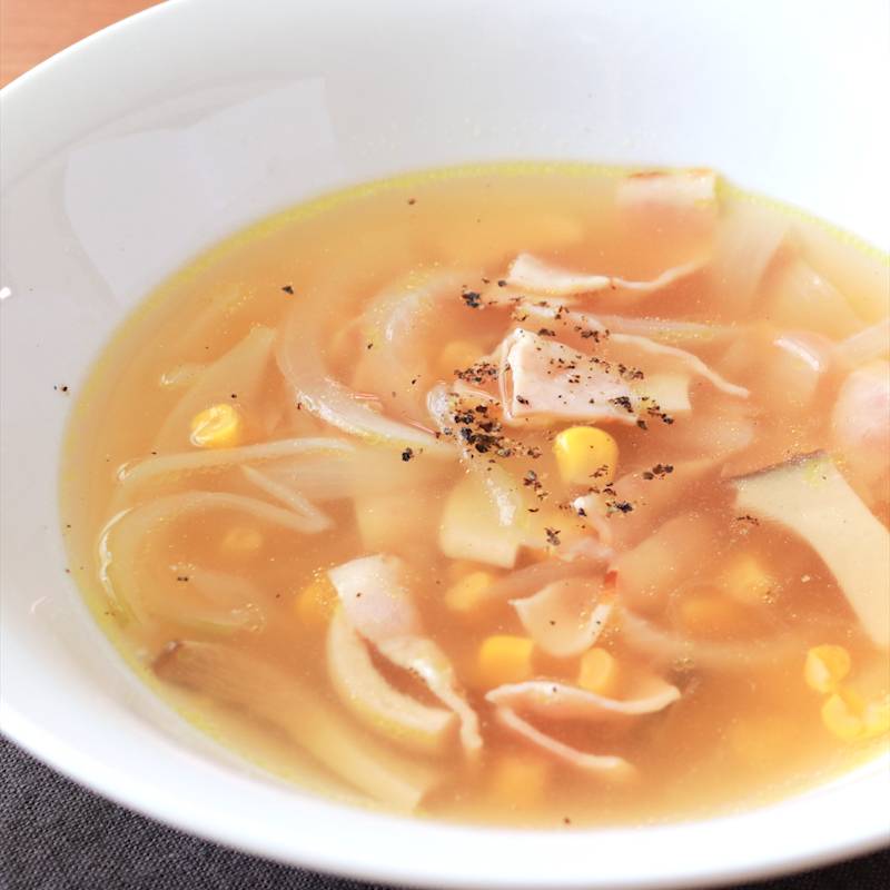 お手軽 ほっこりオニオンスープ