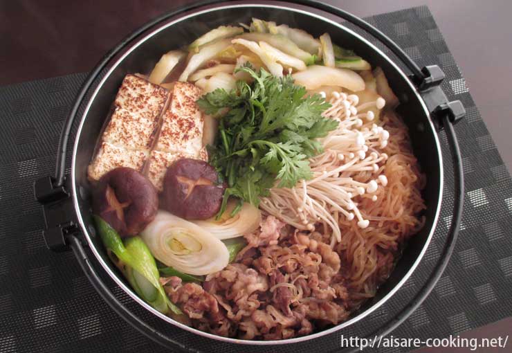 関西風すき焼き