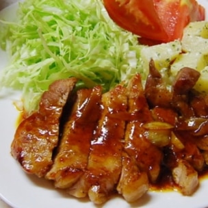 さっぱりトンテキ♪