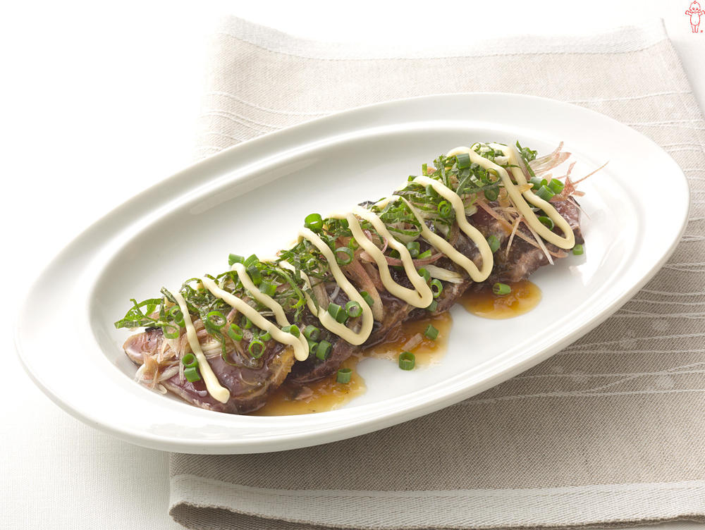 tomiwine レシピ 鰹のたたきの和風パスタの作り方・レシピ