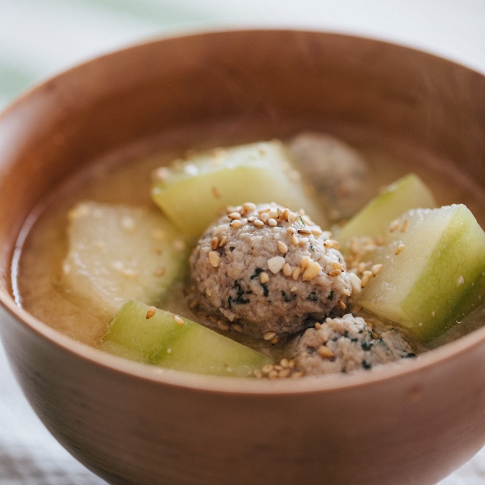 冬瓜と豚肉の味噌煮