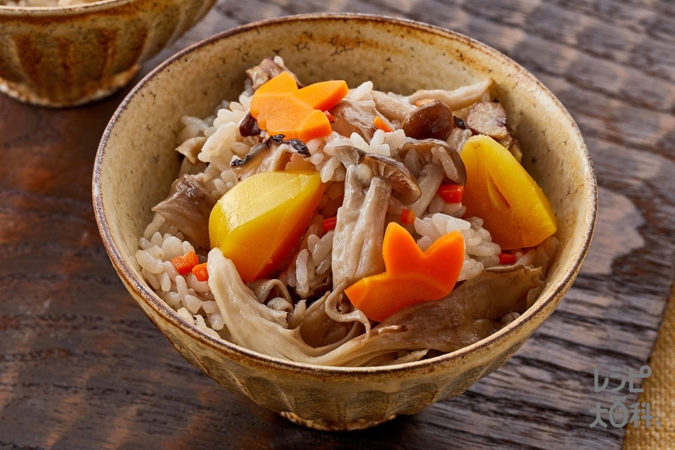 ＊秋香る栗ご飯＊下茹で炊飯で栗の甘みが濃い♡