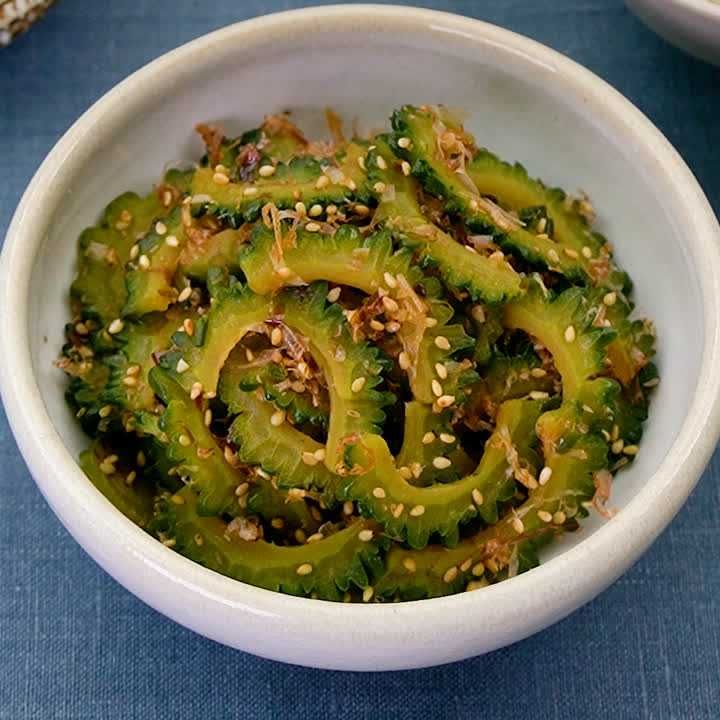 ゴーヤ麻婆豆腐