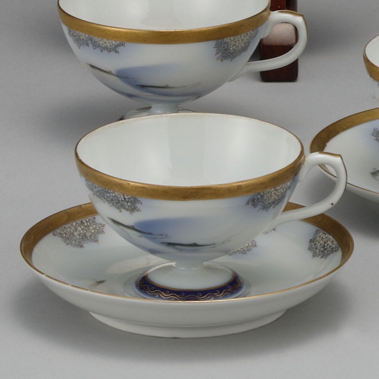 ポタリーフィールド コーヒー碗皿 4客揃