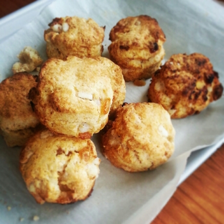 なんちゃってシナモンロールのスコーン