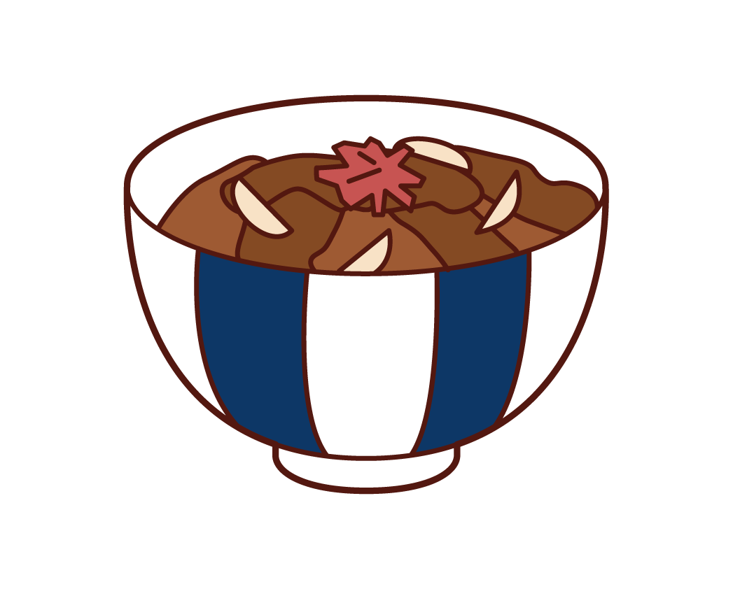 牛丼イラスト - No: 22930854無料イラスト・フリー素材なら「イラストAC」