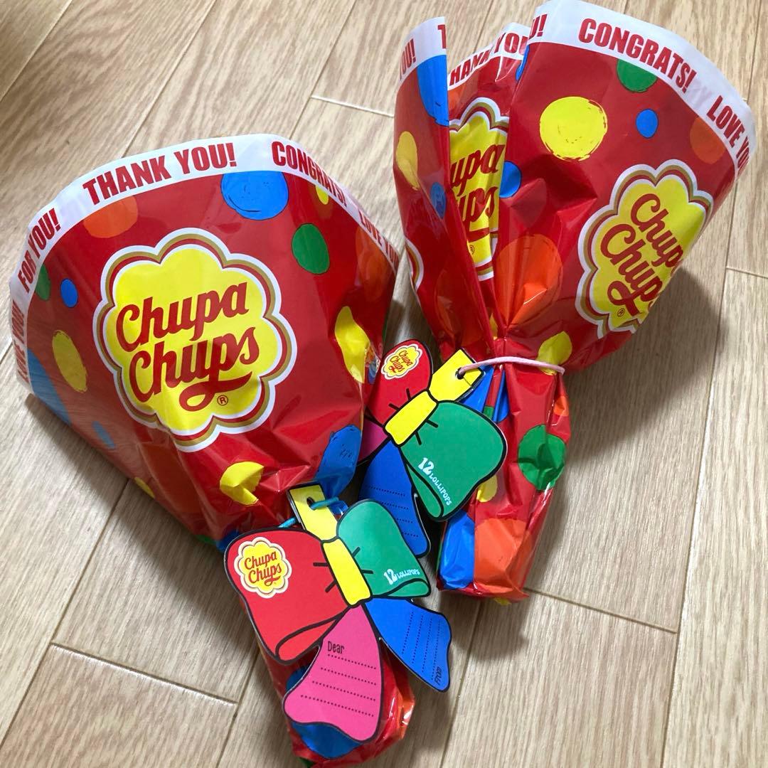 チュッパチャプス フラワーブーケ 12個入り : 通常 プラザオンラインストア