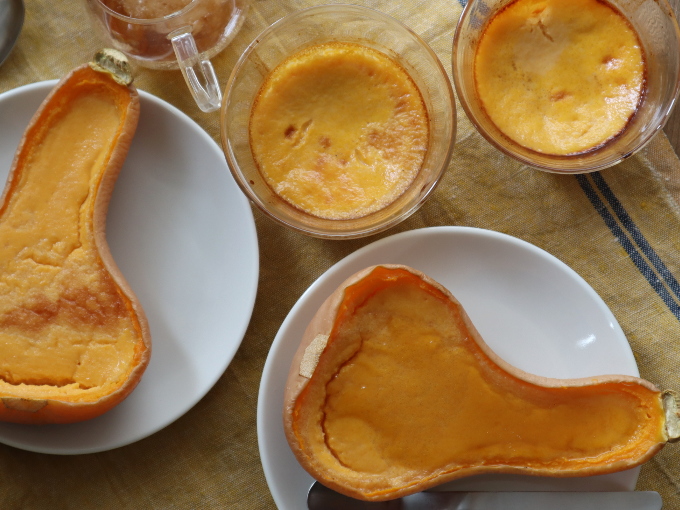 バターナッツかぼちゃのパンプキンプリン＊レシピあり毎日美味しい季節のお菓子