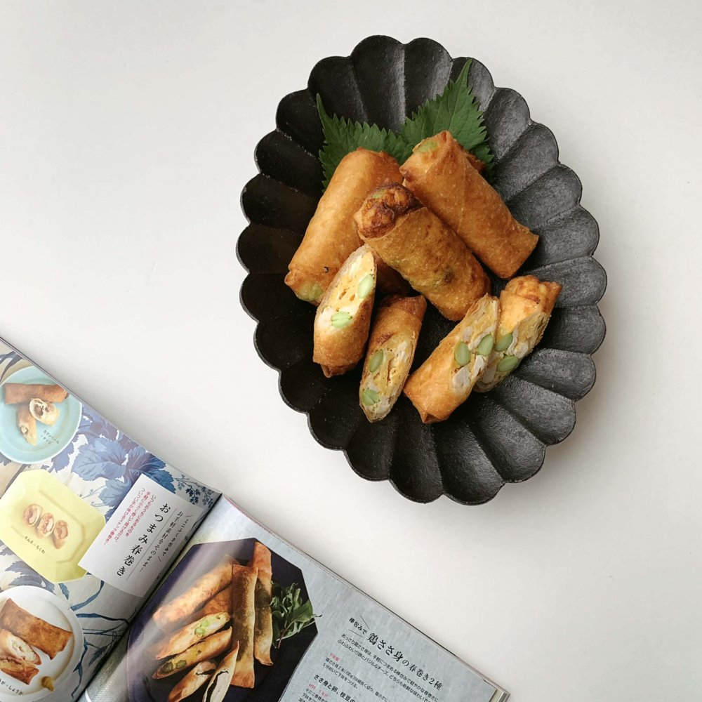 料理長の盛り付け指南～春巻きの皮でお花カップを作る～中国料理 東天紅