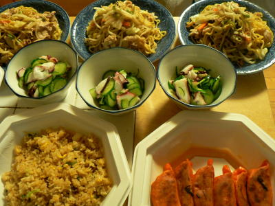 シーフード焼きそば 豚肉とえのきの中華スープ 食材宅配のヨシケイ 夕食ネット レシピ・メニュー・献立付き