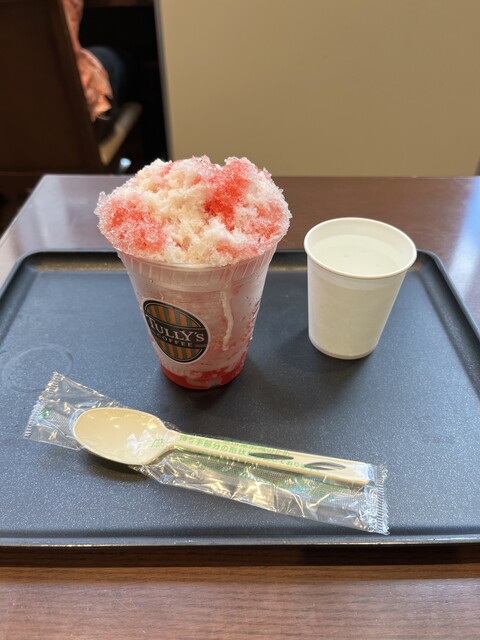 TULLYSCOFFEEタリーズコーヒー タリーズ珈琲アイスラッシュほうじ茶 タリーズのかき氷 ほうじ茶かき氷