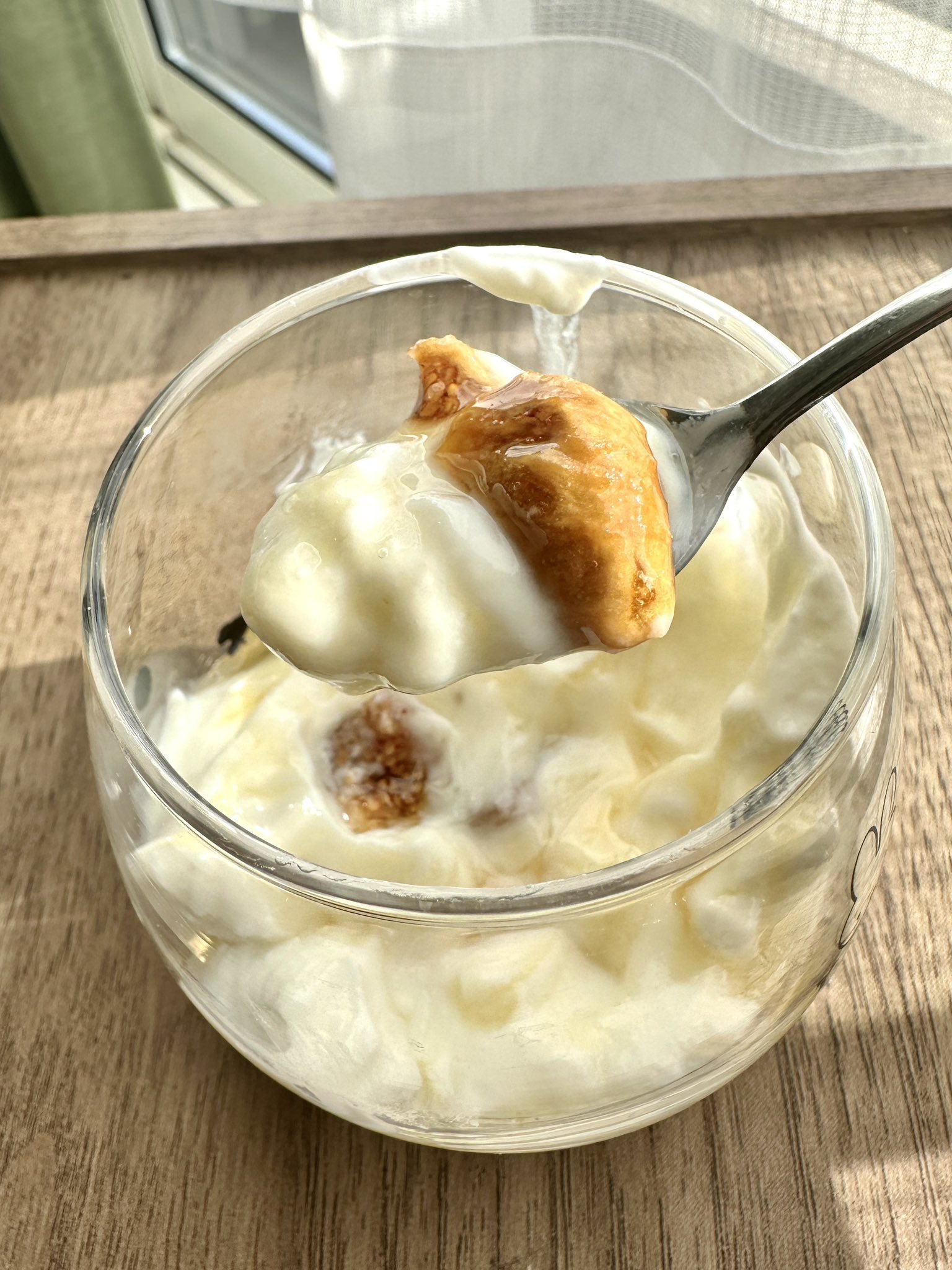 イチジク漬けハチミツのフローズンヨーグルト伊豆の養蜂家 みつばちのーと