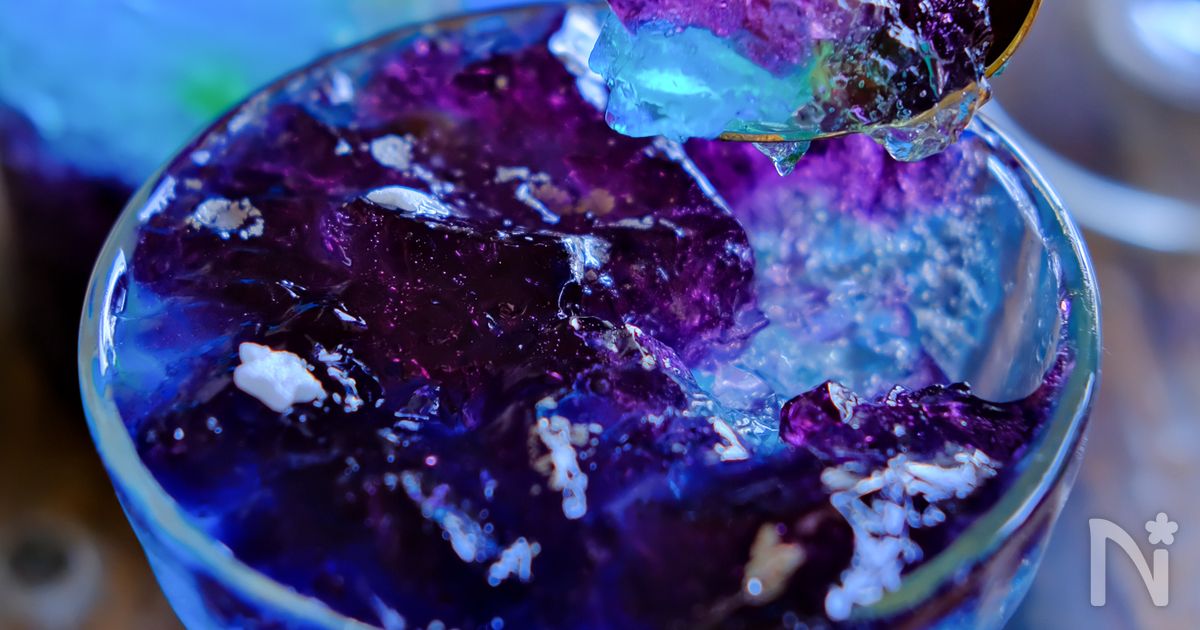 素敵なグラデーションが作れる！「夜空色のゼリー」 - BOKUの簡単ンまい～ブログ