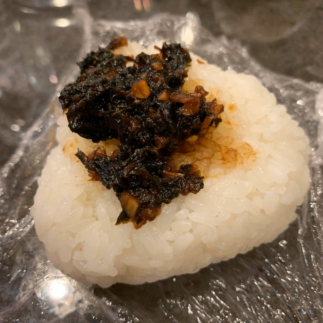 ジュースを搾ったあとの赤紫蘇の葉で ふりかけ作りof nou