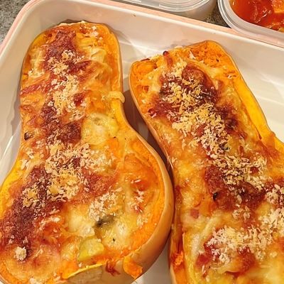 バターナッツかぼちゃでグラタン。 : *sheipann cafe*