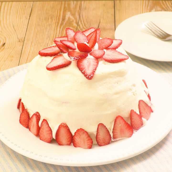 基本のショートケーキ