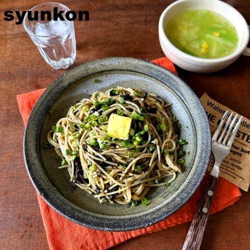 和えるだけで簡単 のりの佃煮バターパスタ