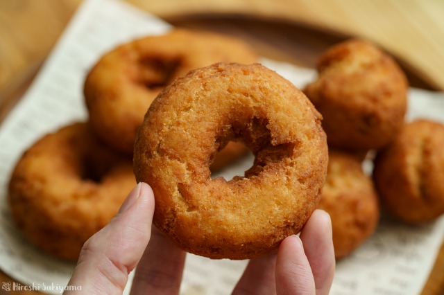 卵なし✖️米粉チョコドーナツ