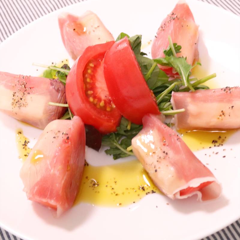 ワインの前菜に！ルレクチエの生ハム巻きひめくりおつまみレシピ