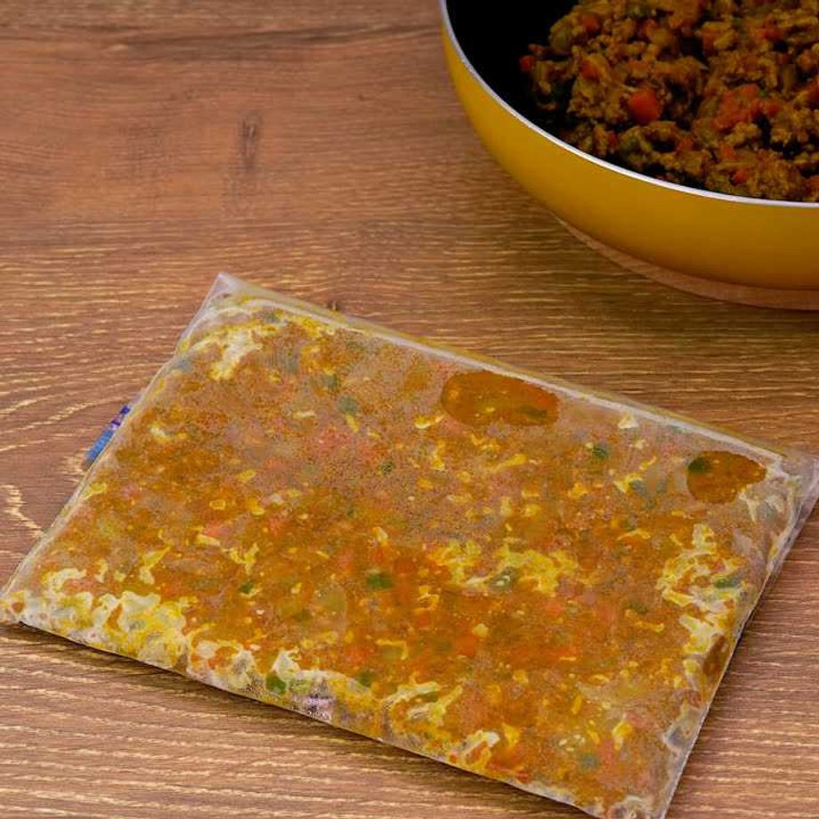 洗い物いらず＆節約★残ったカレーの冷凍方法