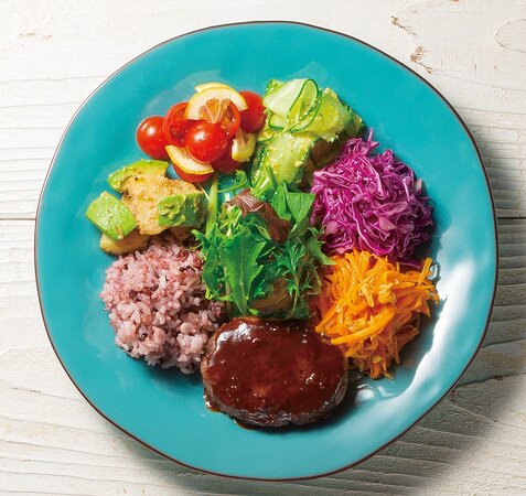 ハロウィン献立🎃簡単♪煮込みハンバーグ