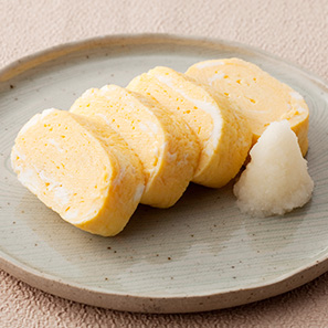 レンジで2分！ふわふわ♪だし巻き玉子 お弁当にも