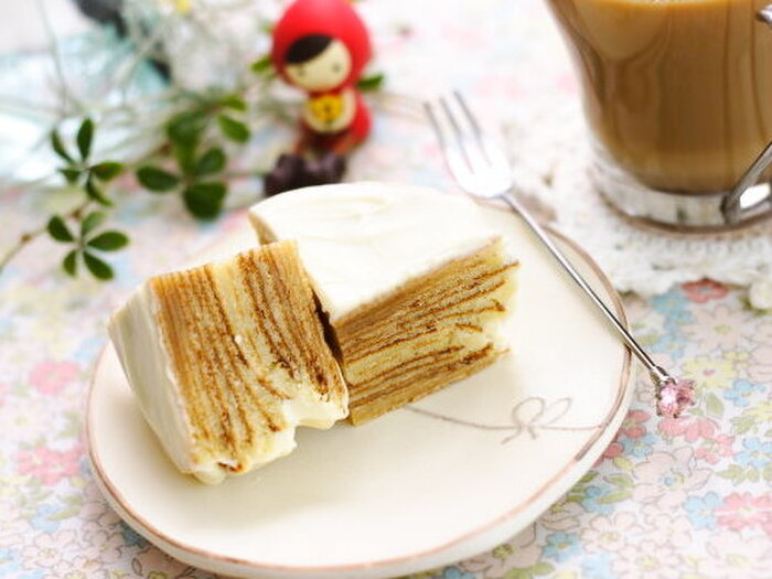 ホットプレートでつくるバームクーヘン