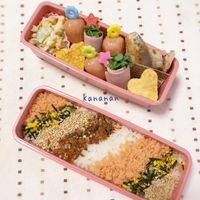9割が知らないお弁当を可愛く作るコツ！ 動画は全て入れてますが どれかひとつだけ入れれば かわいいお弁当が作れるよ✨お弁当園児弁当幼稚園園児幼稚園弁当セリアセリア購入品ダイソーごはんダイソー購入品ごはんの時間キャラ弁ご飯