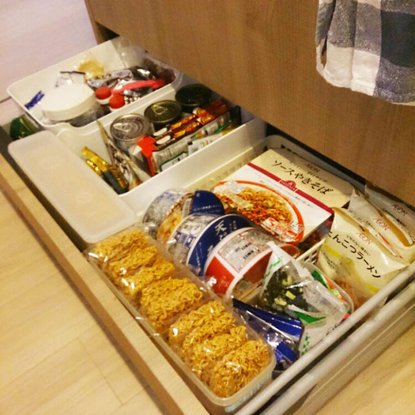 サポート事例 賞味期限切れにしない！管理が苦手だからこそ、調味料や食品ストックをまとめて収納暮らし＆