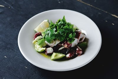 サッパリ！タコのセビーチェ風