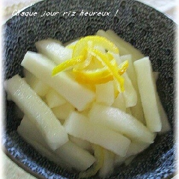 中華風大根の甘酢漬＊美味しい！食卓＊