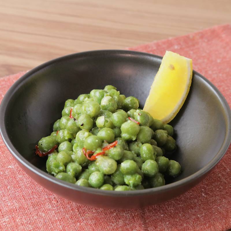 グリーンピースのしょうゆ漬け
