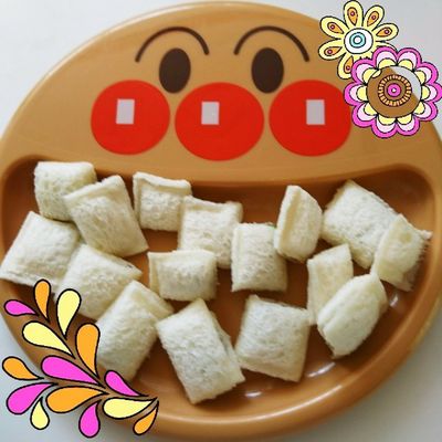 きなこトースト 離乳食投稿レシピ一覧まいにち Happy × げんき クッキングごせん安心子育てにこにこサポートサイト