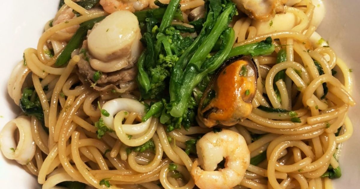 楽☆シーフードパスタ～バター醤油～ by ﾏﾀﾏﾏ♡クックパッド簡単おいしいみんなのレシピが392万品