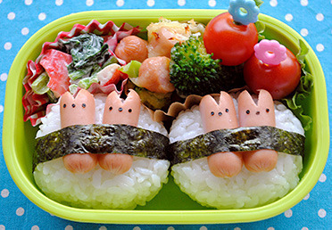 Happy Easter ゆでたまウサギさんと イースターエッグおにぎりのお弁当 ayano.adshSnapdish スナップディッシュID:0amSPa