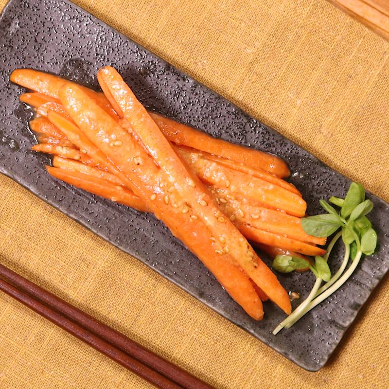 ベビーキャロットのガーリックバターソテ