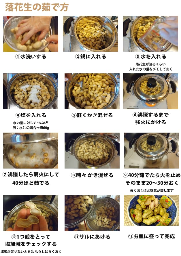 生落花生の保存方法は茹でた後に冷凍するのがおすすめ♪おつまみやお菓子やピーナッツバターの簡単レシピも紹介ある日のベリーファーム