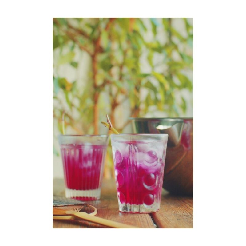 しそジュースの搾りかすで しそ味噌