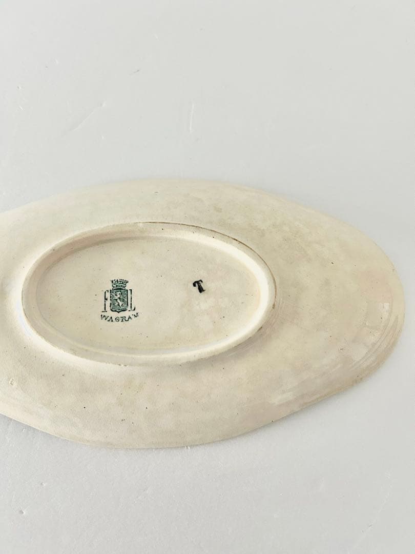 楽天市場 1枚の価格です。 フランスBrocante バードモチーフ ラヴィエ 前菜皿 プレート U27-9 : リカムアクロス