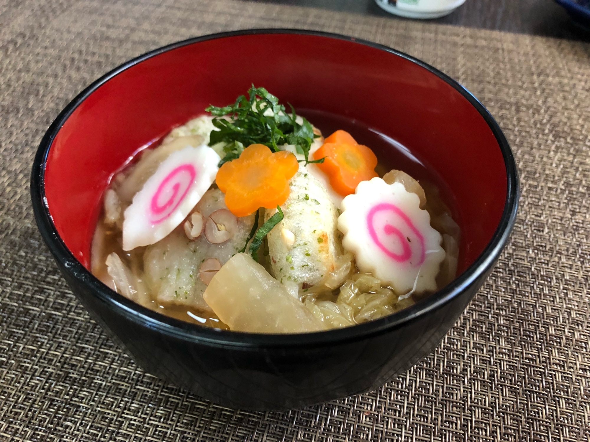 めんつゆで簡単 お手軽お雑煮