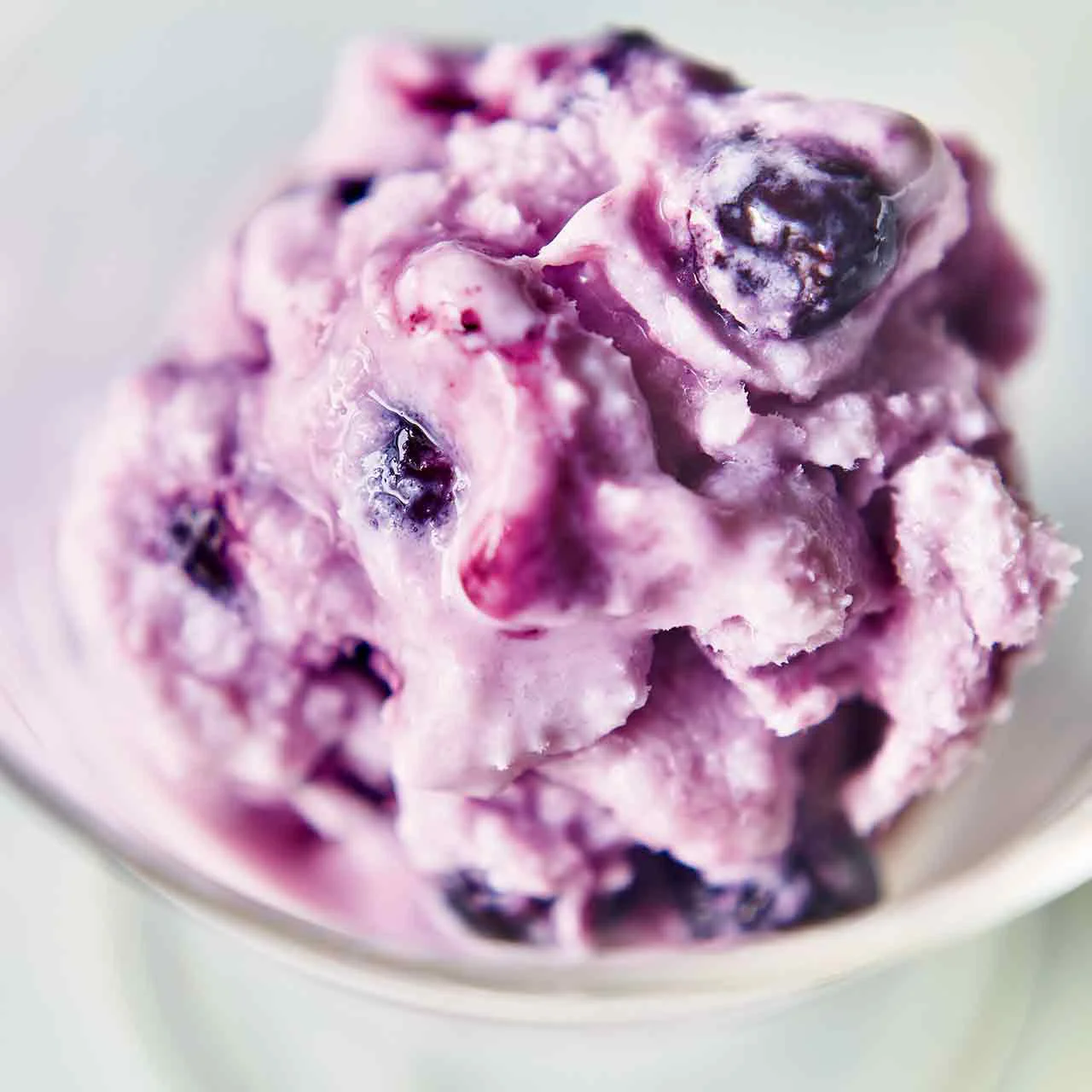 ブルーベリー＆シリアルアイス