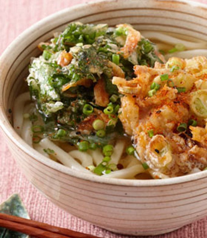 納豆かき揚げのぶっかけうどんレシピタカノフーズ株式会社