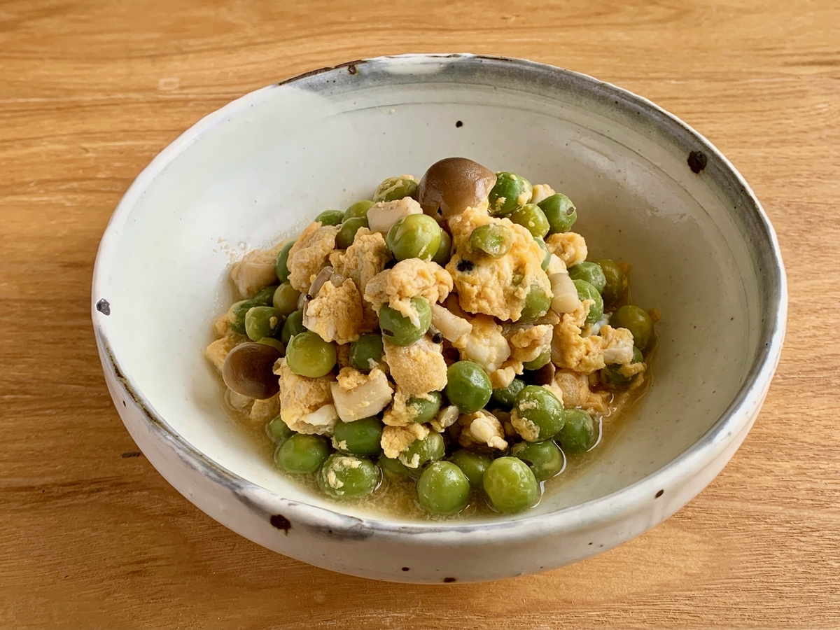 あともう一品！小松菜と油揚げの卵煮